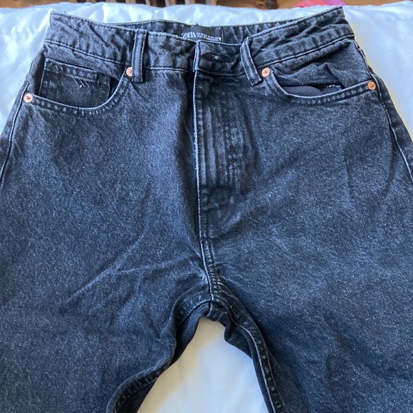 Zara black Mom jeans - Picture 8 of 8